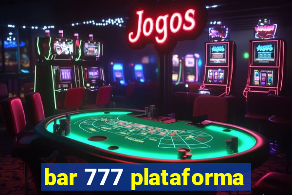 bar 777 plataforma